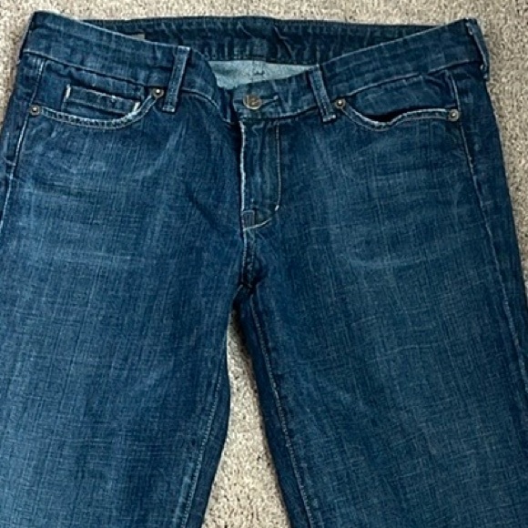 Citizens Of Humanity Denim - Citizens of Humanity Fay Blue Flare Wide Leg Jeans